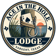Ace in the Hole Lodge circular badge